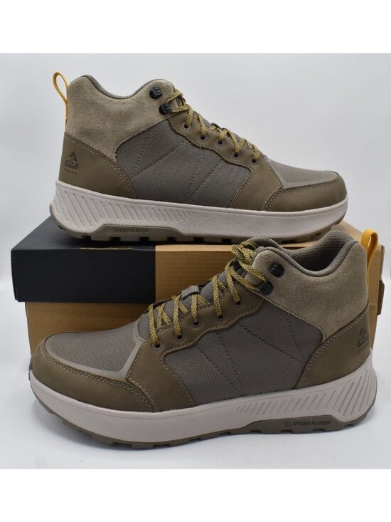 Teva Mens Size 11 Ellwood Mid Rapid Proof Taupe Leather Waterproof Hiking Boots main image 6